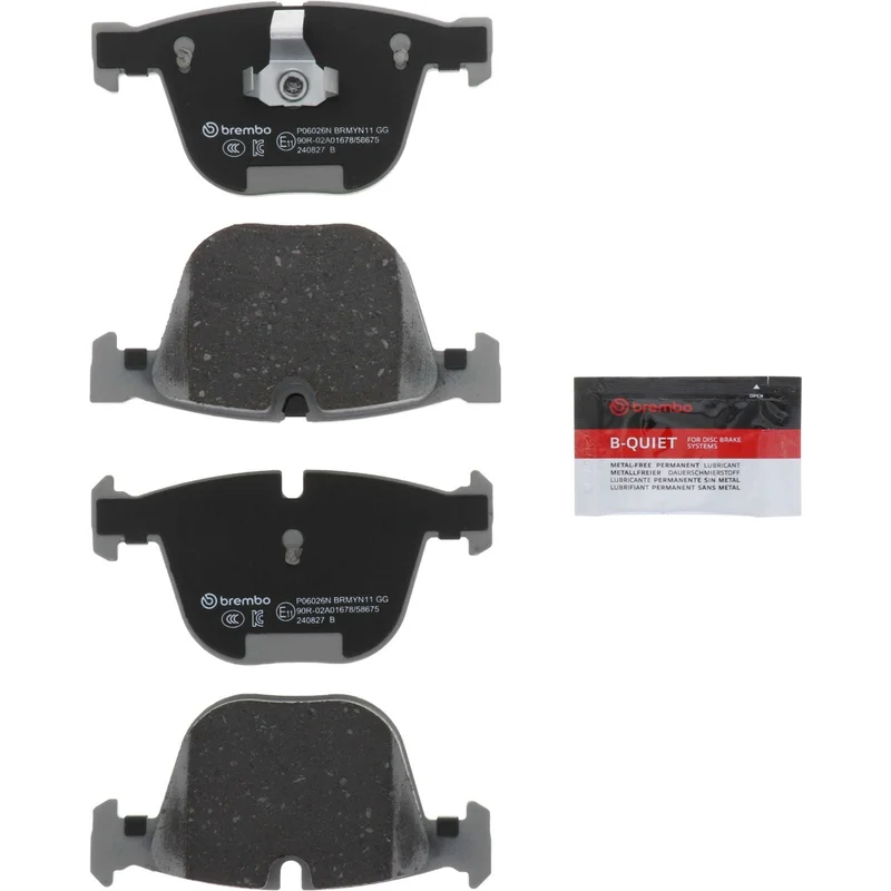 PRIME Ceramic Rear Disc Brake Pad Set – P06026N