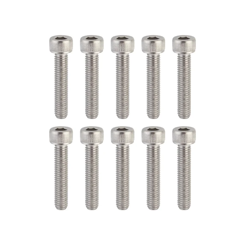 Sunlite Stainless Steel Socket Cap Bolts M5 x 25 M5x.80mm TP Bag of 10
