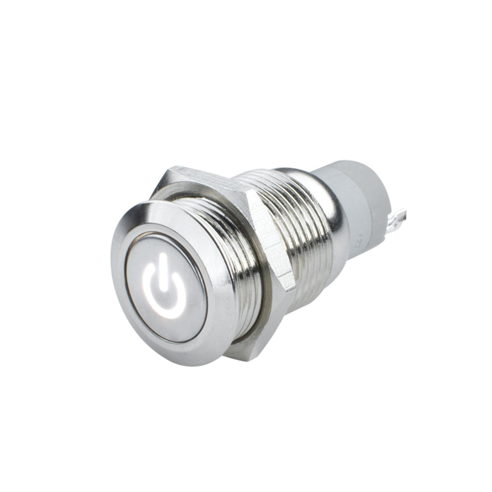 Oracle Lighting 2057-001 Power Symbol On/Off Flush Mount LED Switch - White