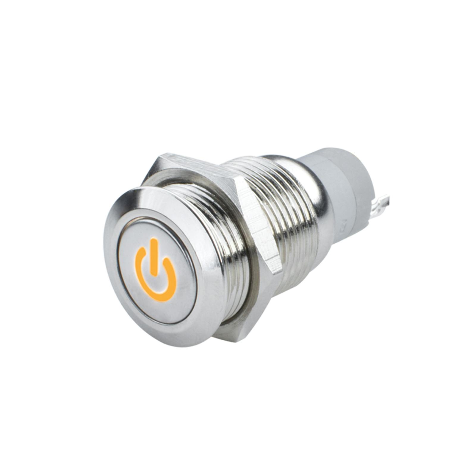 Oracle Lighting 2057-005 Power Symbol On/Off Flush Mount LED Switch - Amber