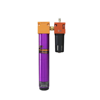 Tsunami Filtration Package #1 - 50 SCFM water separator with lubricator (F/L - filter / lubricator)