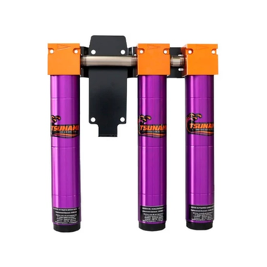 Tsunami Filtration Package #5 - 20 SCFM water separator, oil coalescing filter and activated carbon filter (3-stage)