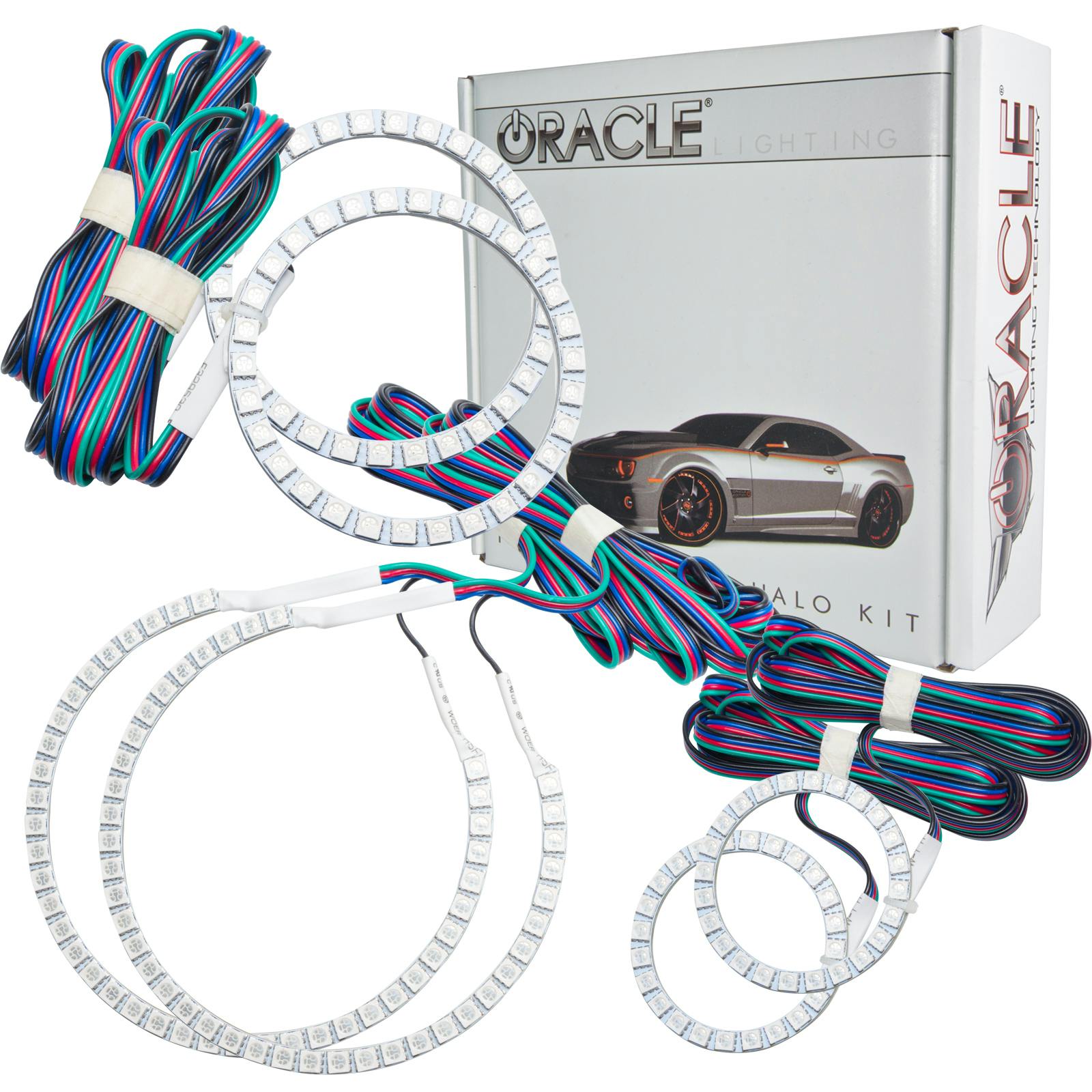 Oracle Lighting 2201-333 2004-2007 Acura TSX LED Headlight Halo Kit - ColorSHIFT - w/2.0 Controller