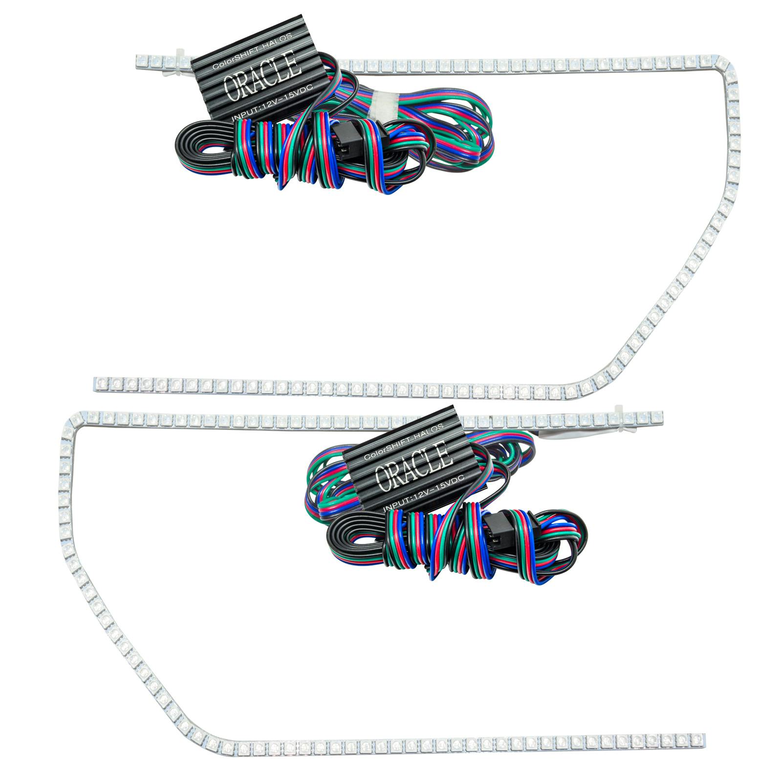Oracle Lighting 2203-334 2009-2014 Ford F-150/Raptor Perimeter HL Halo - CS - w/No Ctrl