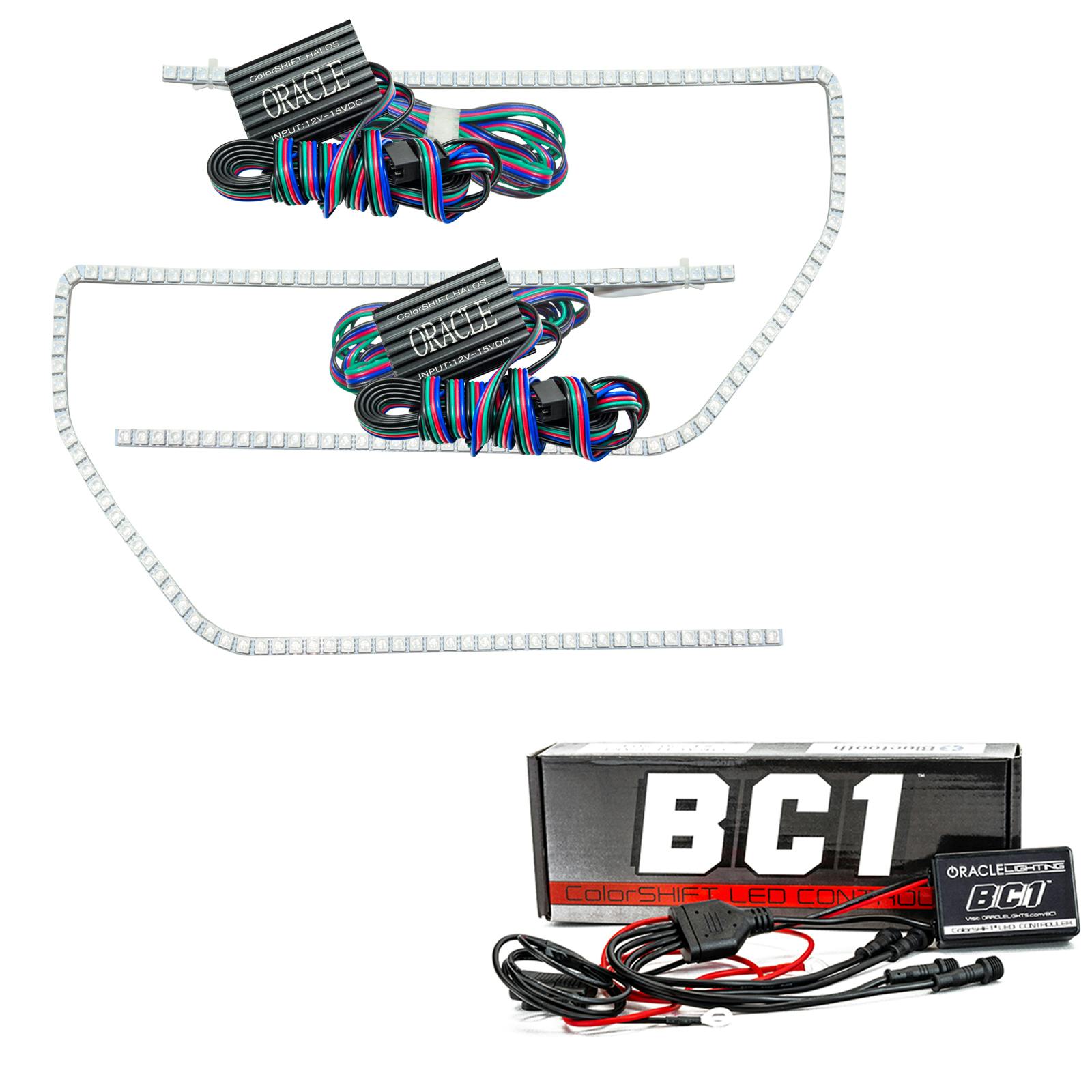 Oracle Lighting 2203-335 2009-2014 Ford F-150/Raptor Perimeter HL Halo - CS - w/BC2 Ctrl