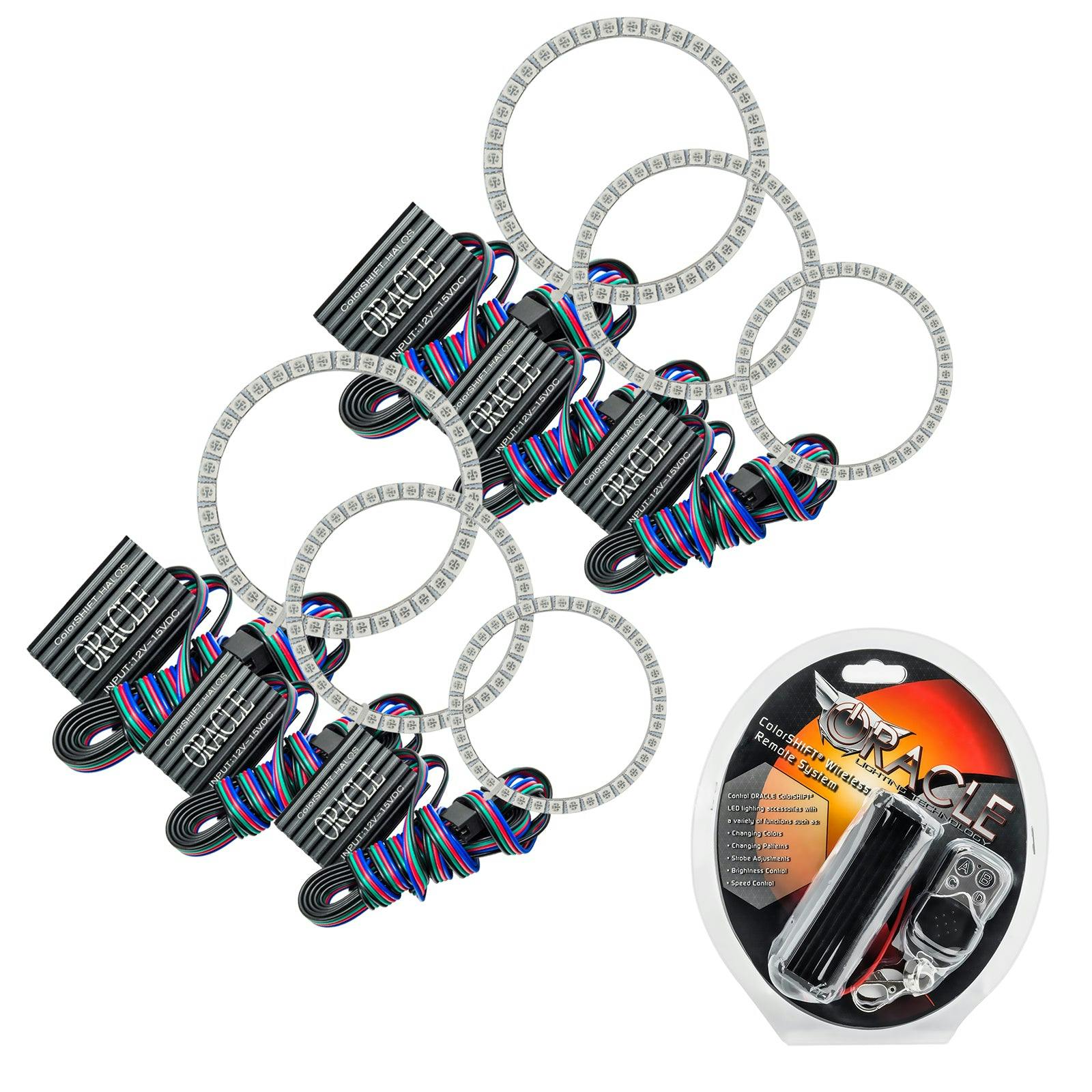 Oracle Lighting 2216-330 2007-2013 Cadillac Escalade HL Halo - CS - w/RF Ctrl
