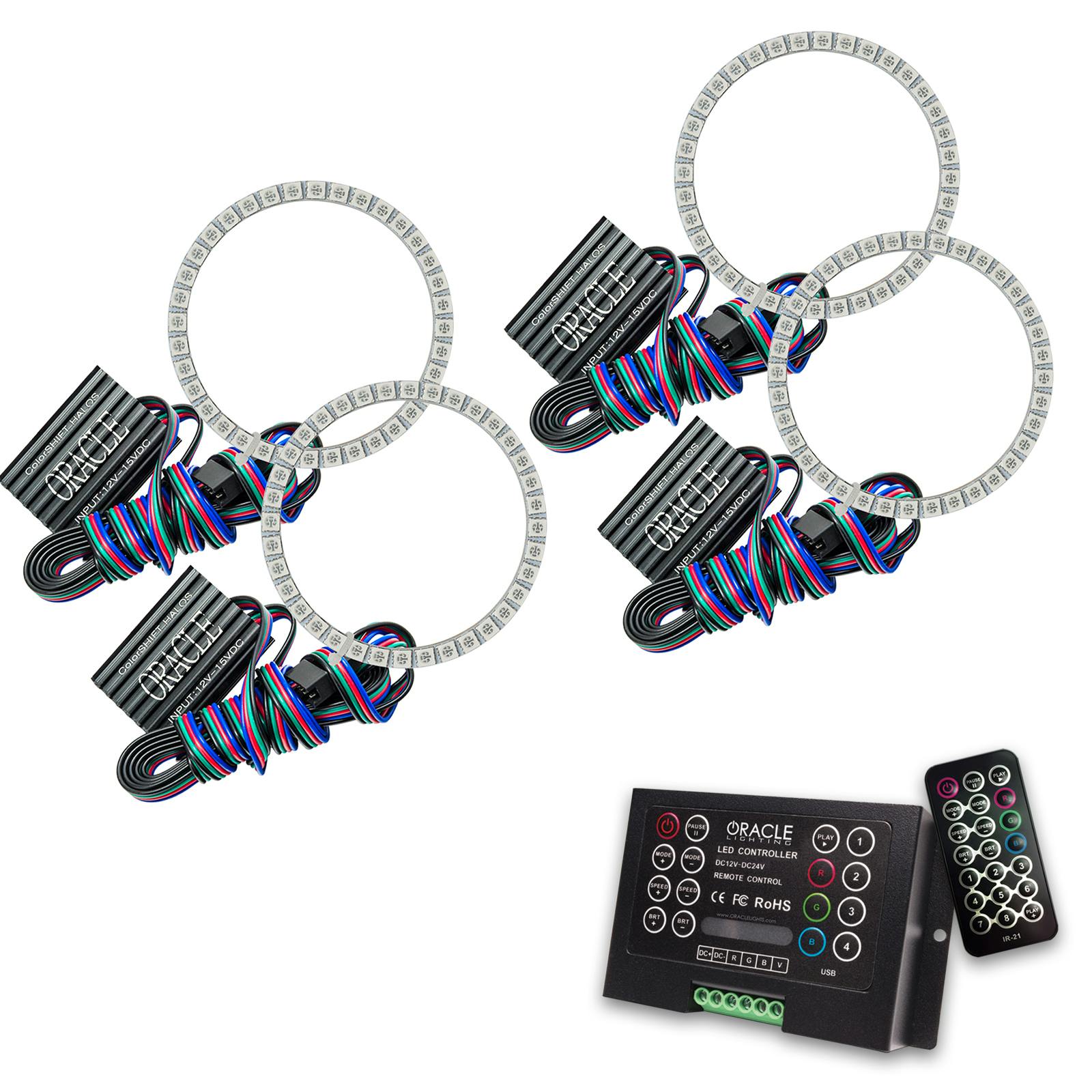 Oracle Lighting 2220-333 1991-1996 Chevy Impala HL Halo - CS - w/2.0 Ctrl