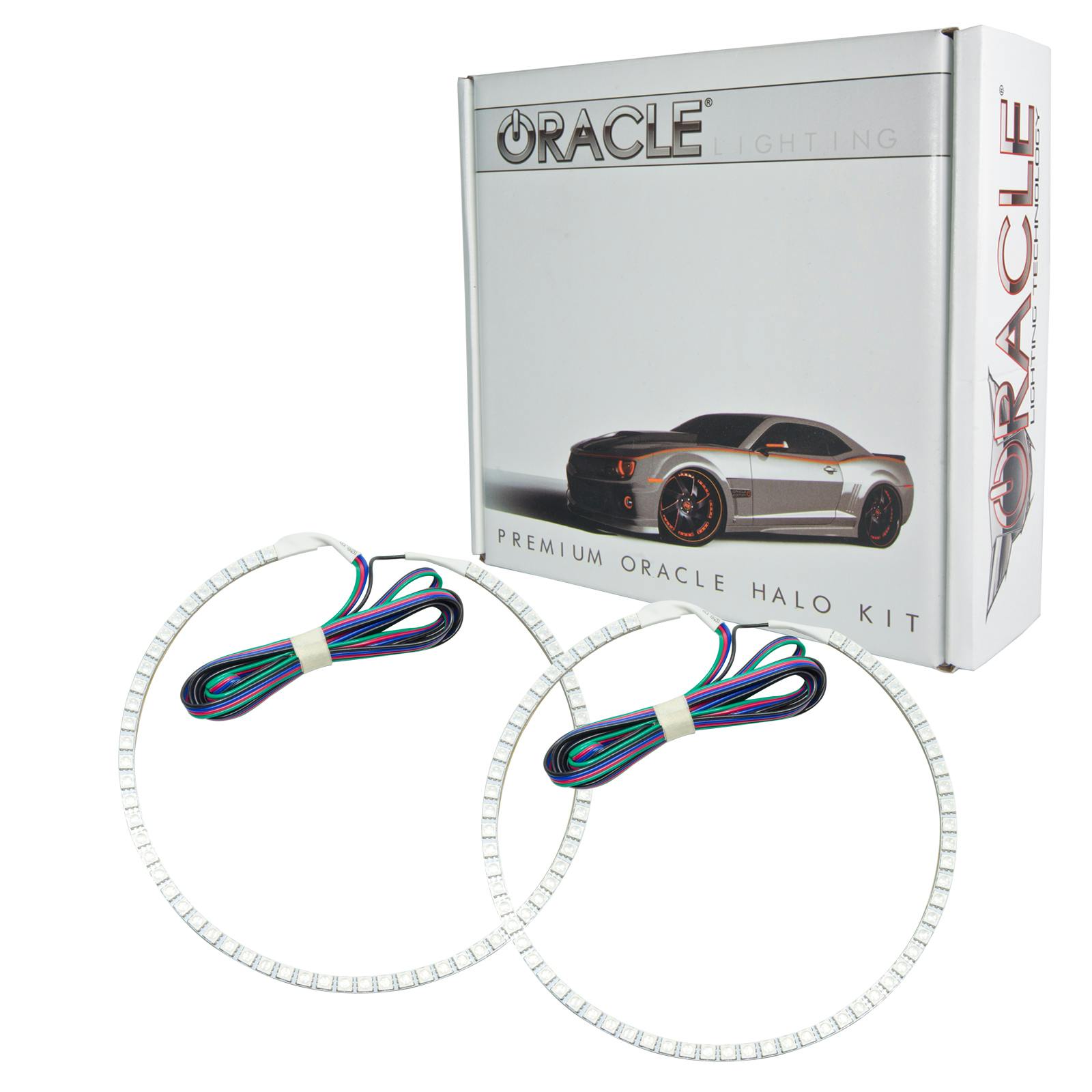 Oracle Lighting 2229-333 2007-2008 Chrysler Aspen LED Headlight Halo Kit - ColorSHIFT - w/2.0 Controller