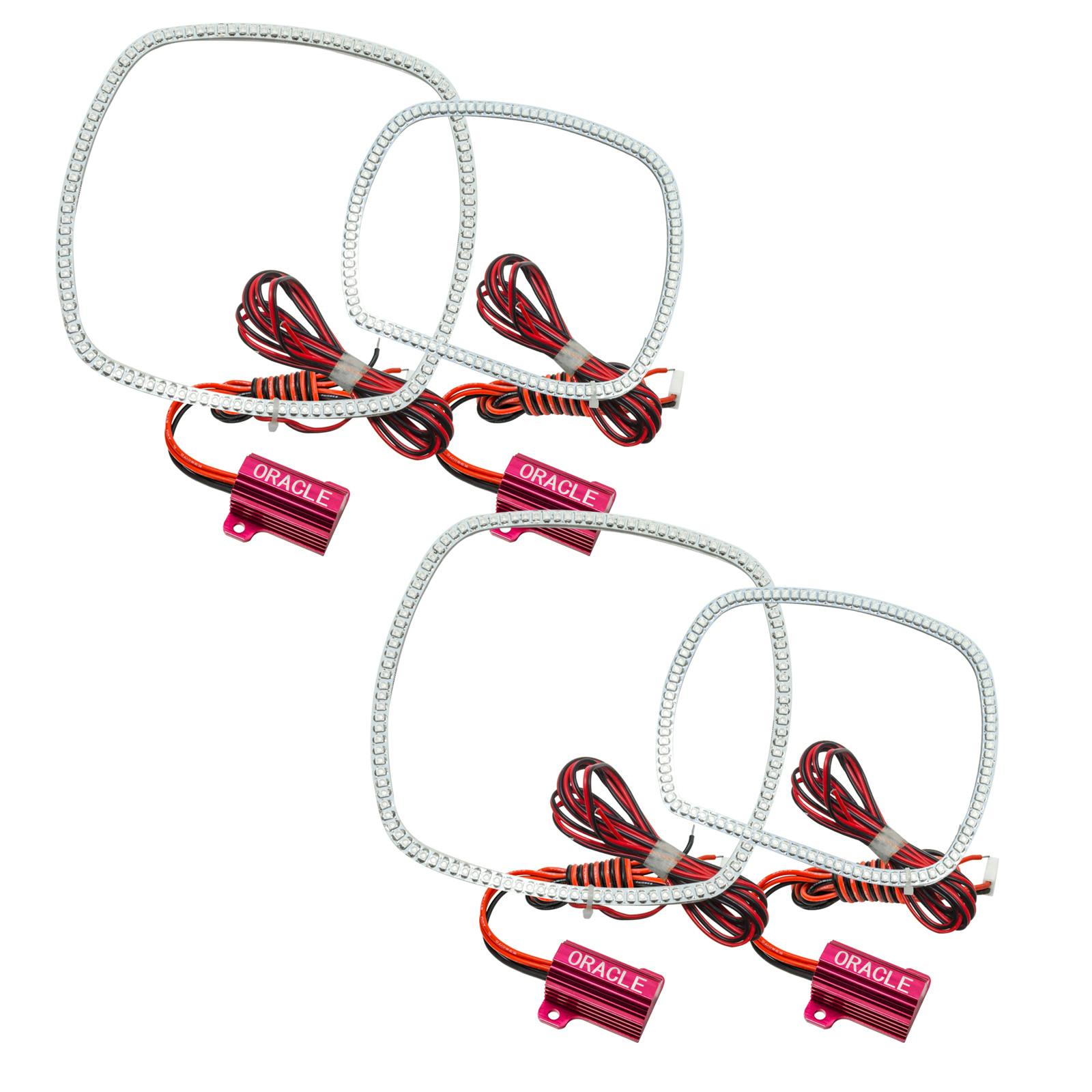 Oracle Lighting 2234-001 2011-2014 Dodge Charger LED Headlight Halo Kit - White