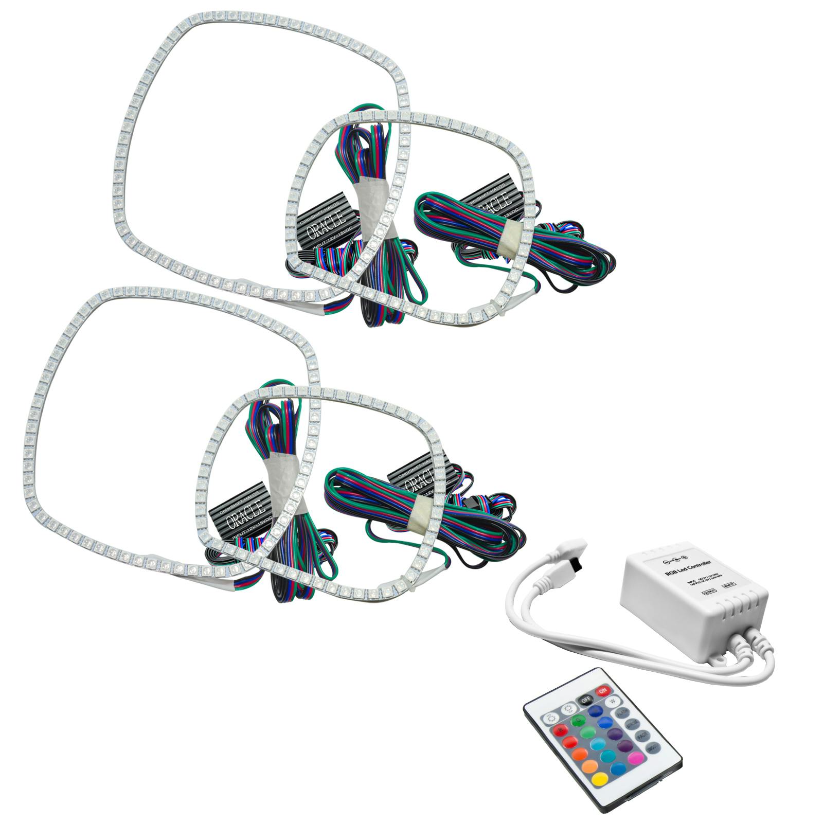 Oracle Lighting 2234-504 2011-2014 Dodge Charger HL Halo - CS - w/Simple Ctrl