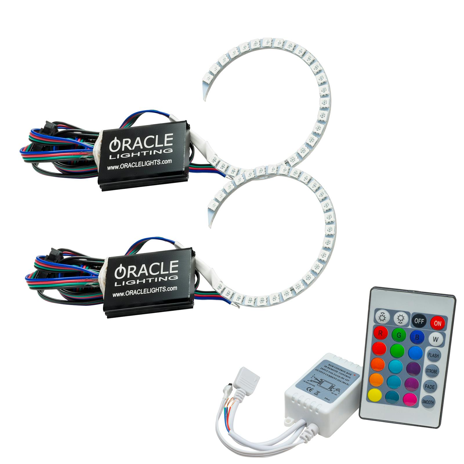 Oracle Lighting 2239-504 2013-2017 Subaru BRZ LED Headlight Halo Kit - ColorSHIFT - w/Simple Controller