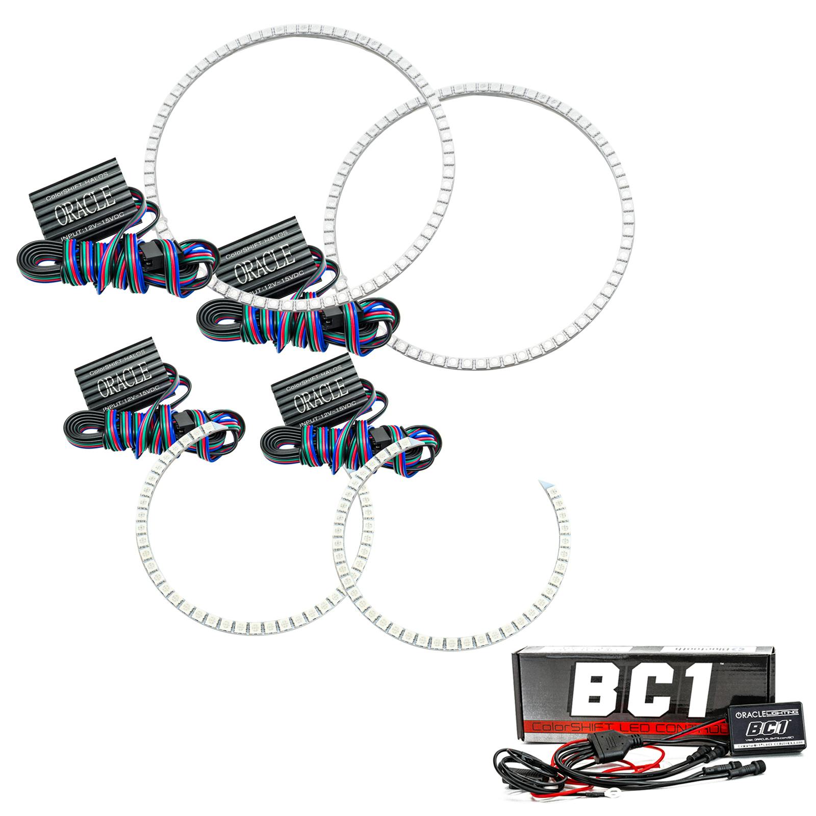 Oracle Lighting 2243-335 2007-2011 Chrysler Sebring HL Halo - CS - w/BC2 Ctrl