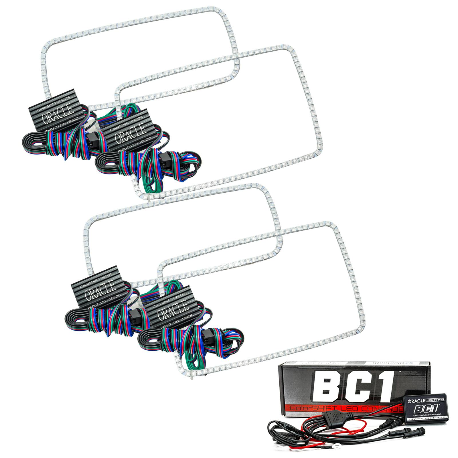 Oracle Lighting 2249-335 2008-2010 Ford F-250/350 SD HL Halo - CS - w/BC2 Ctrl