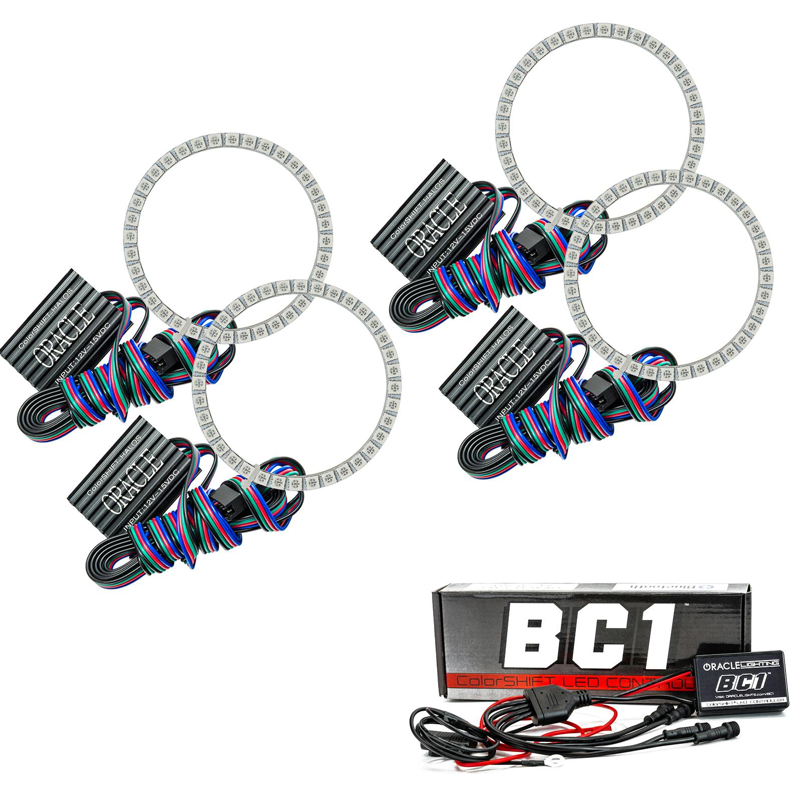 Oracle Lighting 2254-335 2003-2009 Dodge Viper SRT-10 HL Halo - CS - w/BC2 Ctrl
