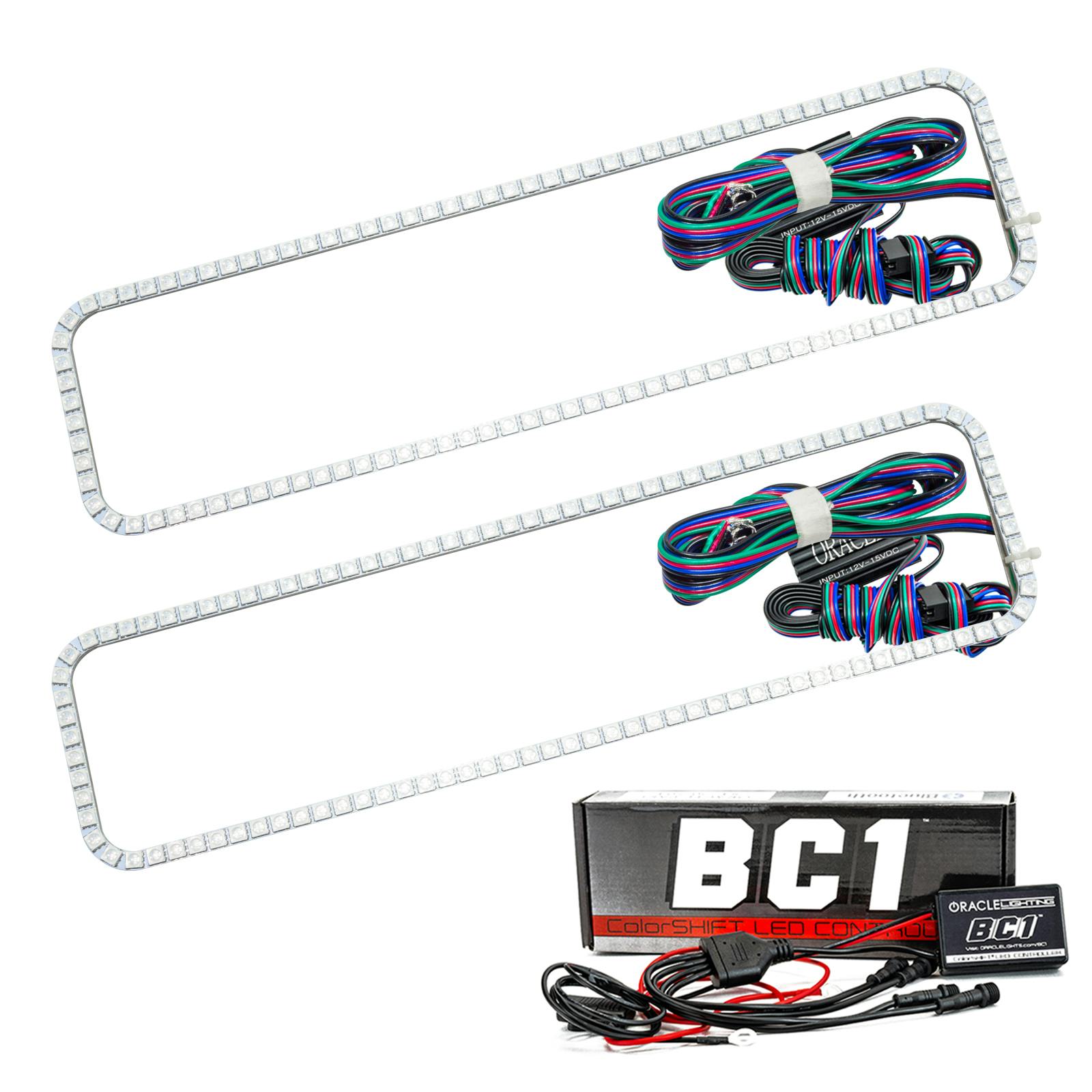 Oracle Lighting 2277-335 1992-1994 Chevy Blazer HL Halo - CS - w/BC2 Ctrl