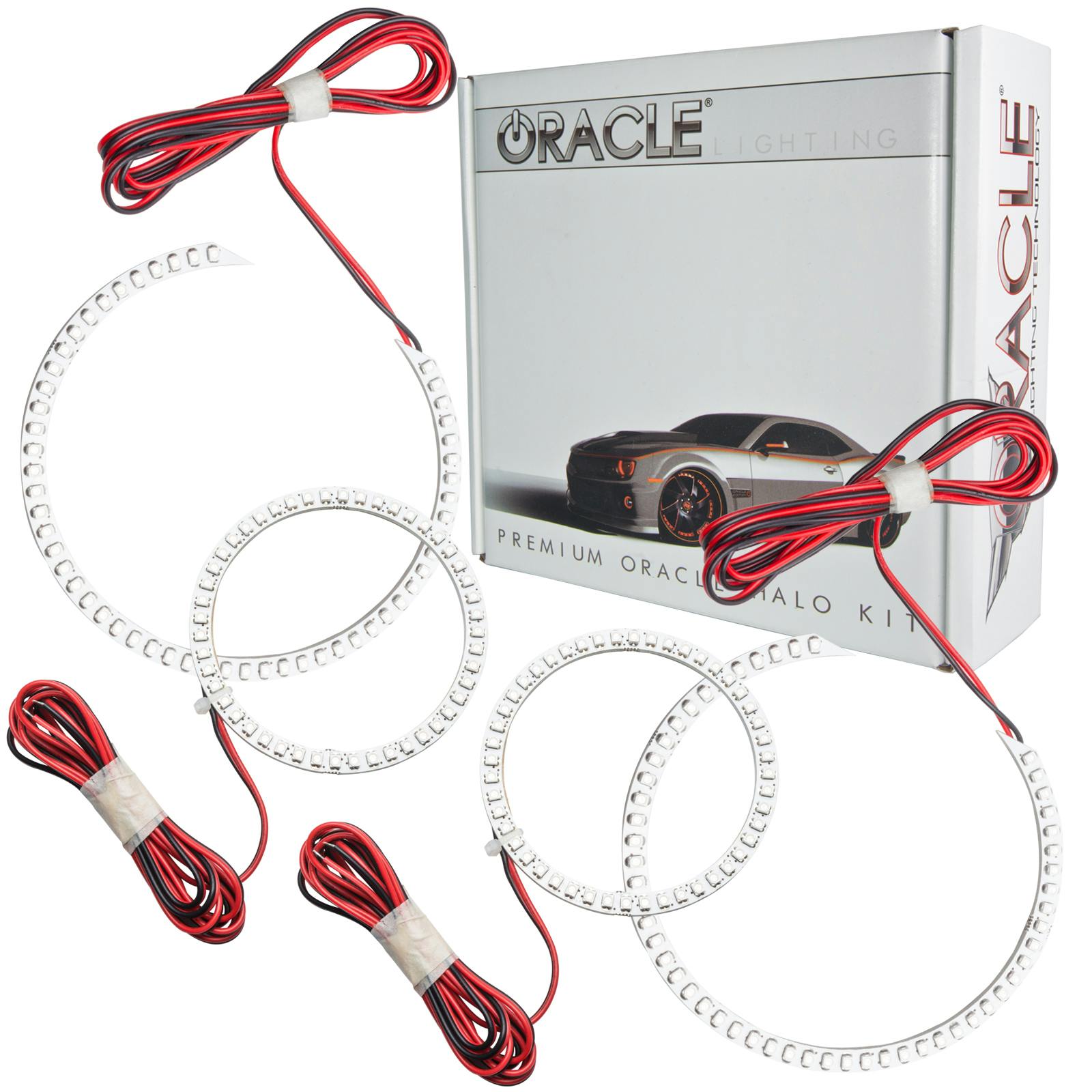 Oracle Lighting 2291-001 2008-2011 Mercedes Benz C-Class LED Headlight Halo Kit - White