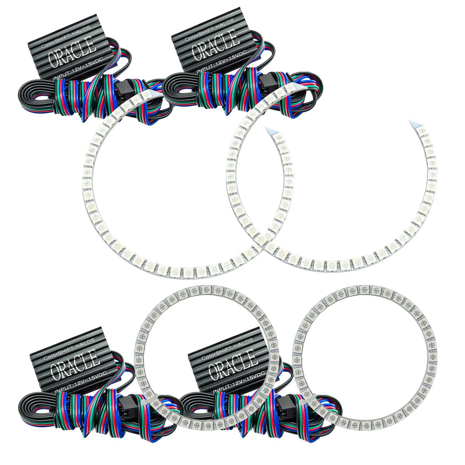 Oracle Lighting 2293-334 2005-2007 Ford FiveHundred HL Halo - CS - w/No Ctrl
