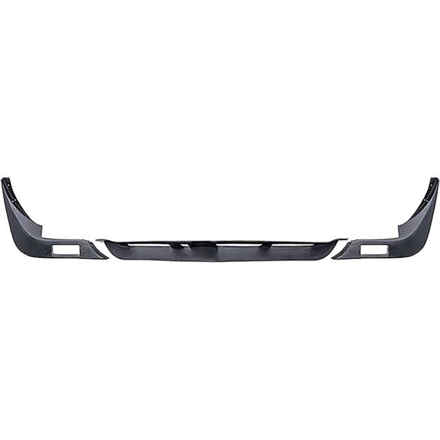 1974-77 Camaro Z28, Front Spoiler Kit, Molded Urethane: 3 Piece Design, Black