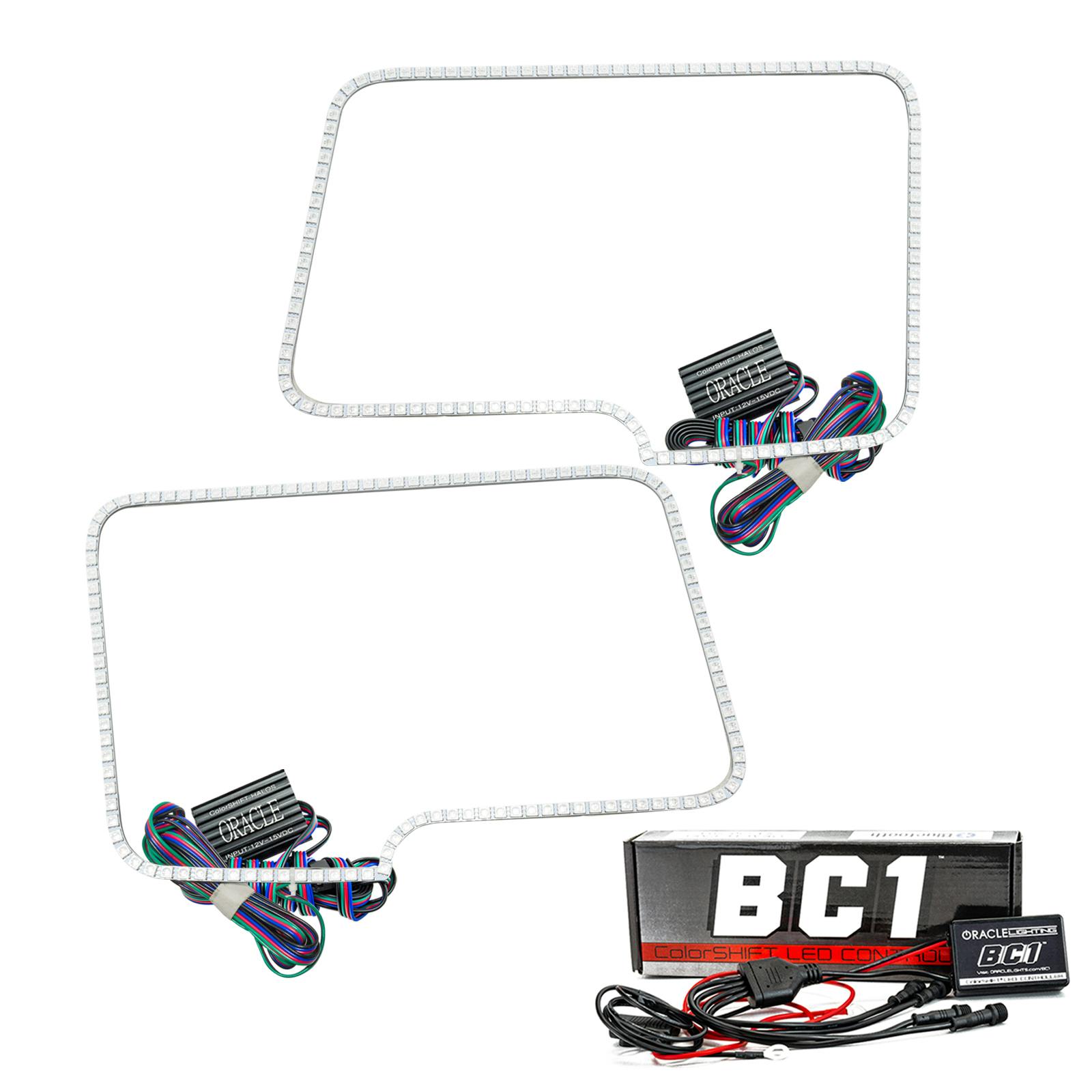 Oracle Lighting 2300-335 2009-2014 Ford F-150/Raptor HL Halo - CS - w/BC2 Ctrl
