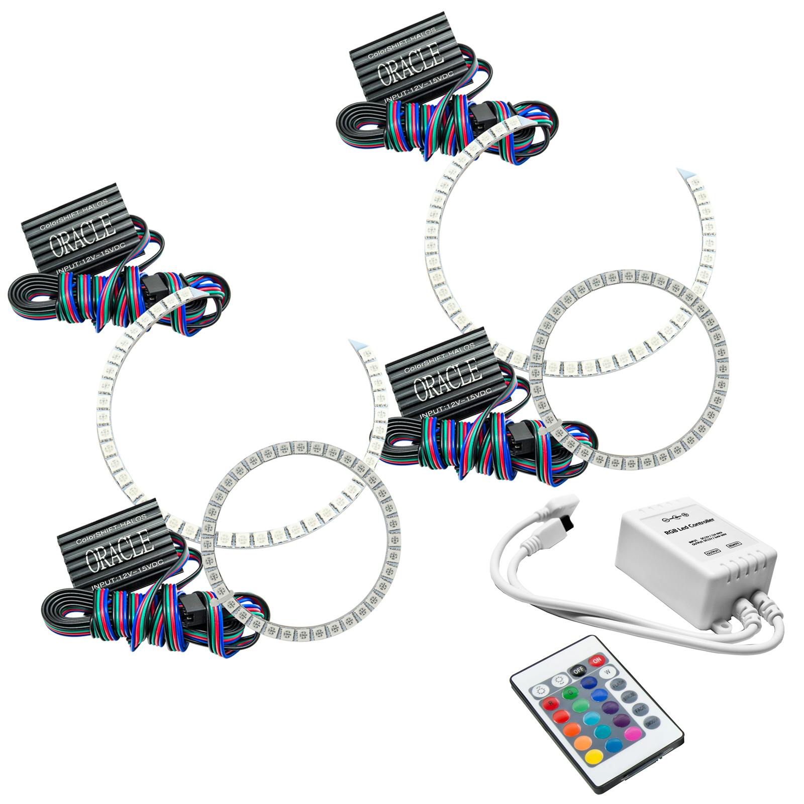 Oracle Lighting 2314-504 2006-2010 BMW 6 Series HL Halo - CS - w/Simple Ctrl