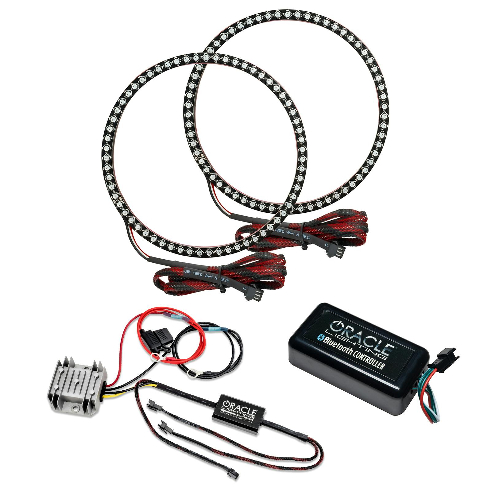 Oracle Lighting 2315-332 2003-2010 Hummer H2 Dynamic ColorSHIFT Headlight Halo Kit