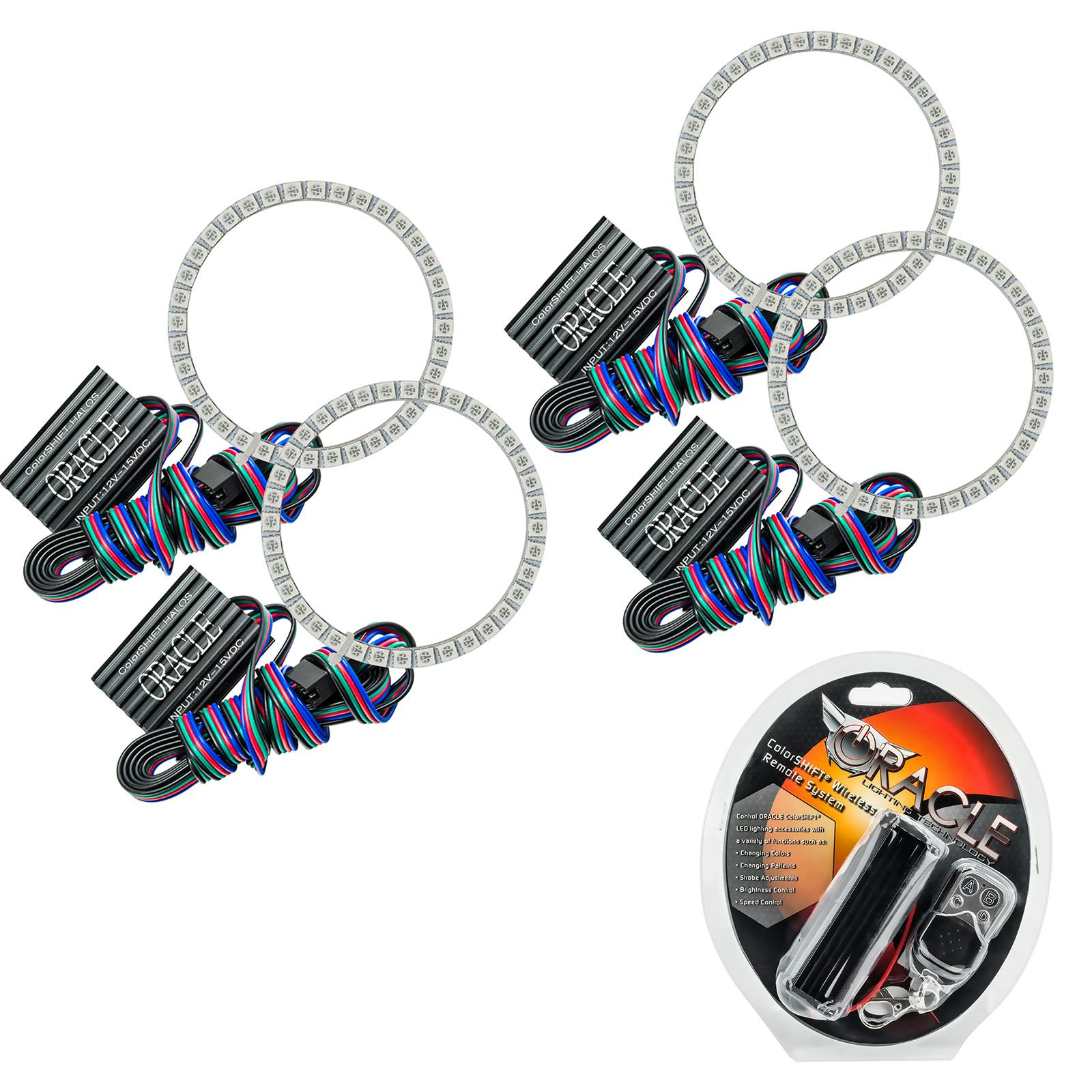 Oracle Lighting 2321-330 2006-2007 Infiniti G35 Coupe HL Halo - CS - w/RF Ctrl