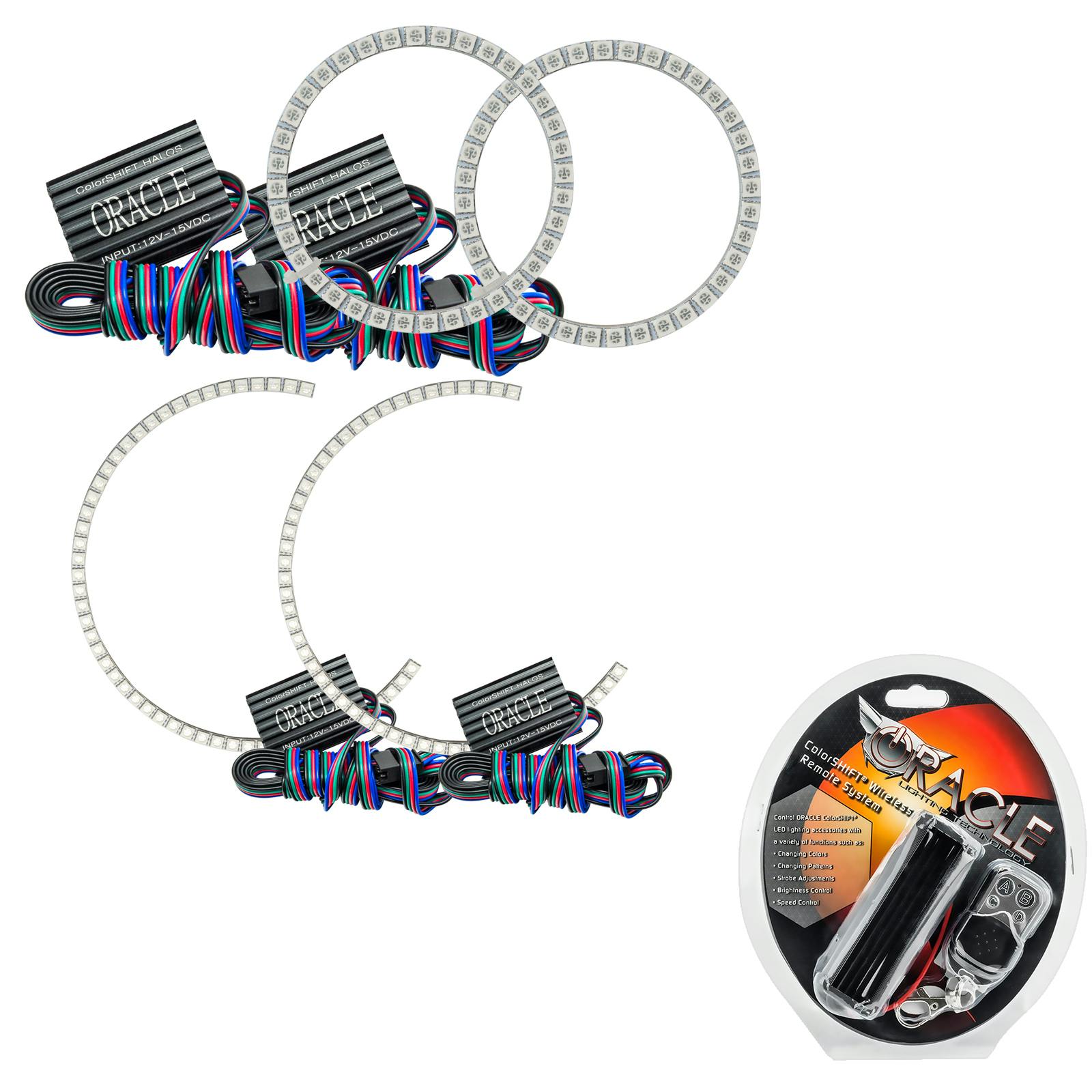 Oracle Lighting 2322-330 2008-2010 Infiniti G35 Coupe HL Halo - CS - w/RF Ctrl