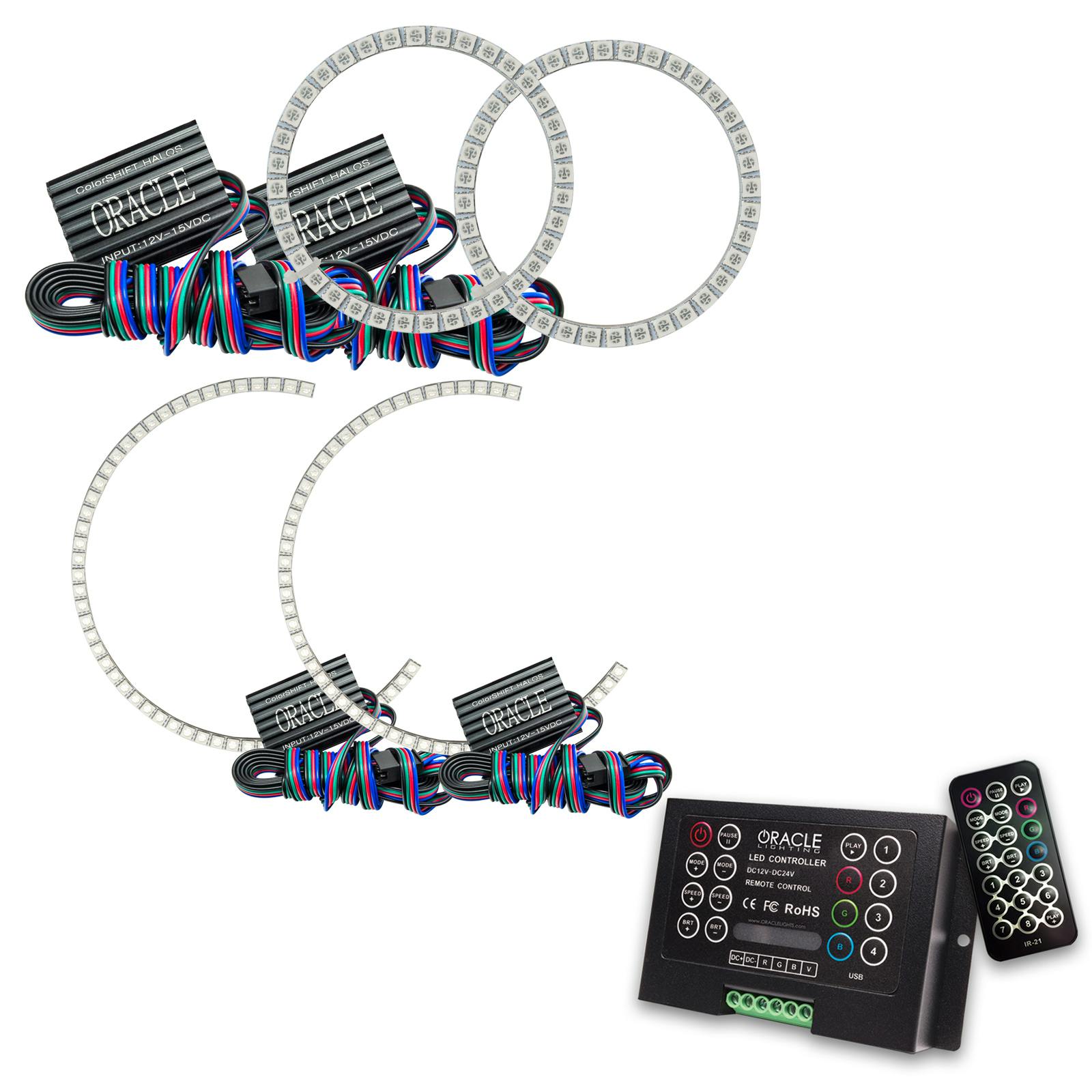 Oracle Lighting 2322-333 2008-2010 Infiniti G35 Coupe HL Halo - CS - w/2.0 Ctrl