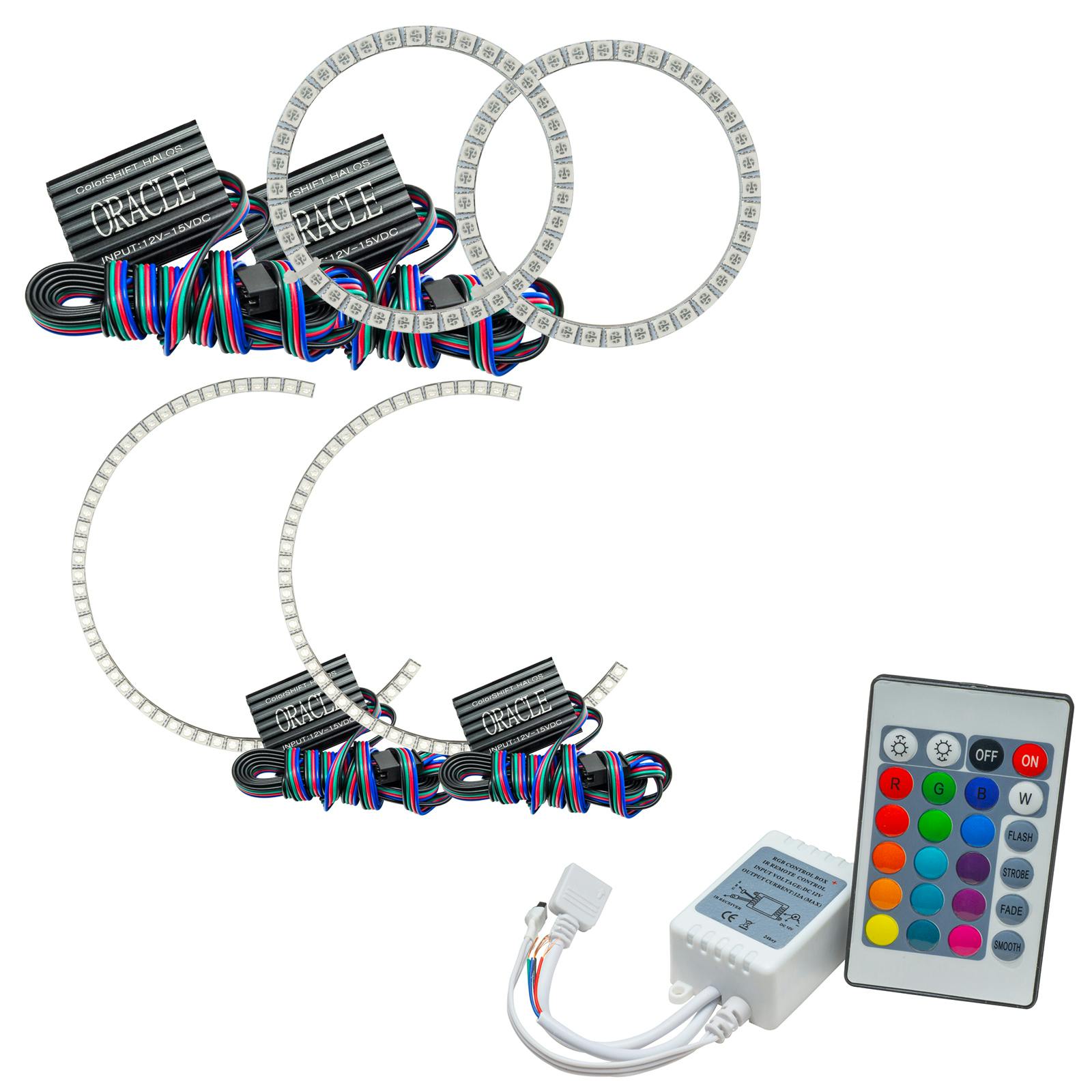 Oracle Lighting 2322-504 2008-2010 Infiniti G35 Coupe HL Halo - CS - w/Simple Ctrl