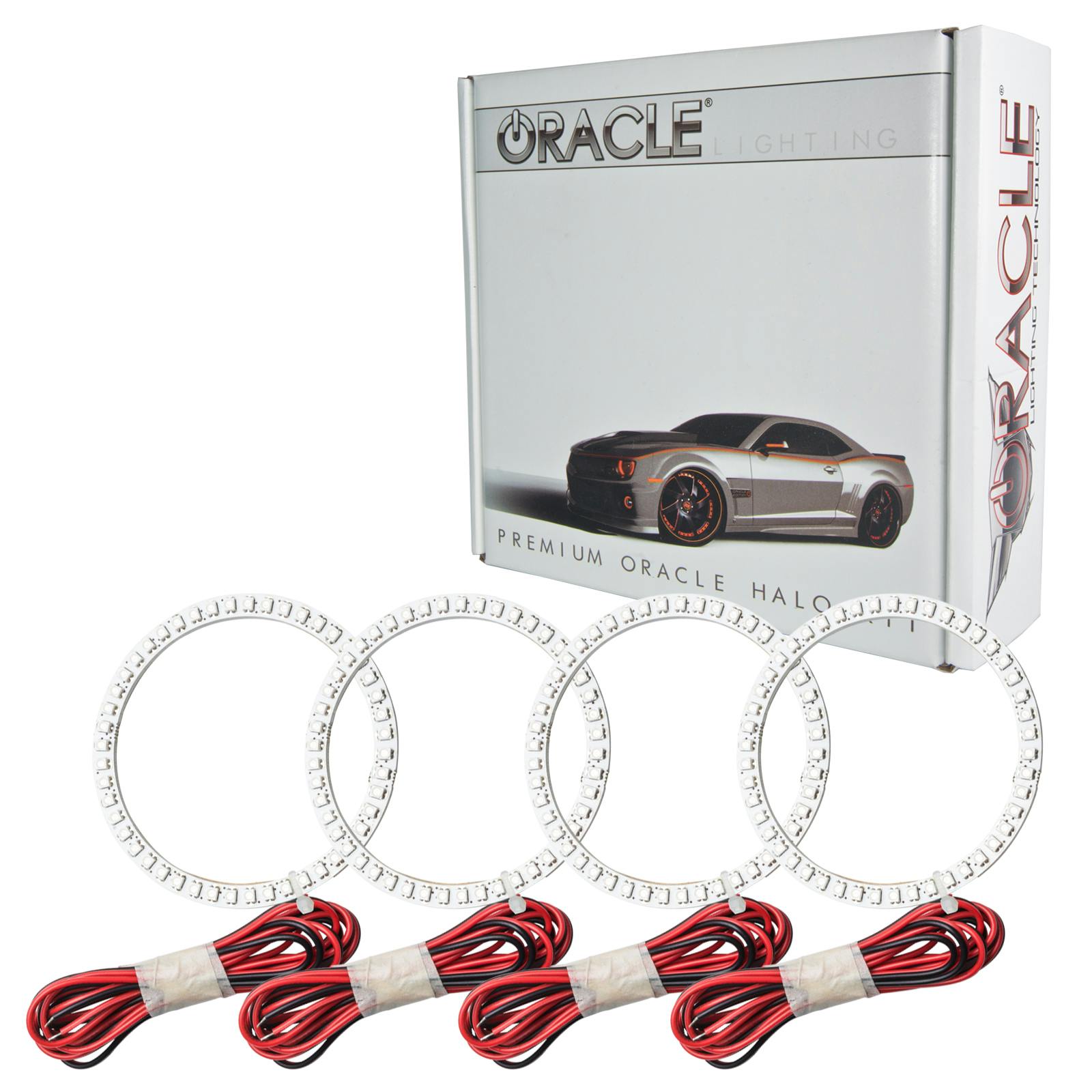 Oracle Lighting 2330-001 2007-2014 Maserati GranTurismo LED Headlight Halo Kit - White