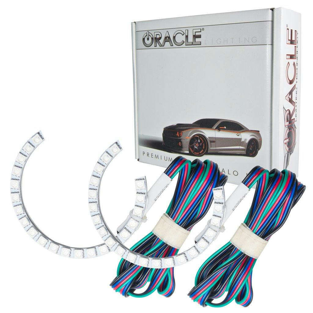 Oracle Lighting 2351-335 2007-2013 Audi A5 LED Headlight Halo Kit - ColorSHIFT - w/BC2 Controller