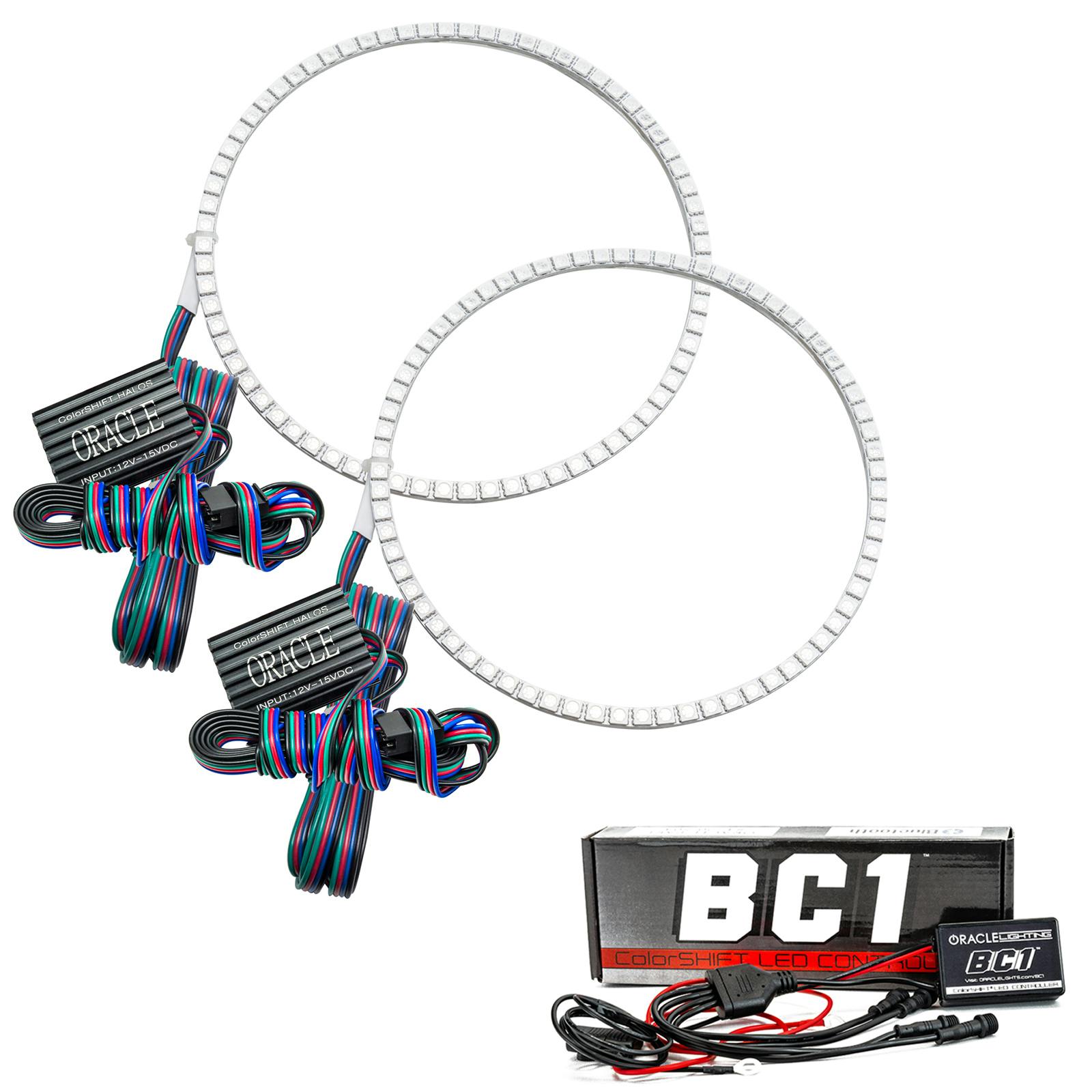 Oracle Lighting 2364-335 2001-2005 Ford Explorer Sport Trac HL Halo - CS - w/BC2 Ctrl