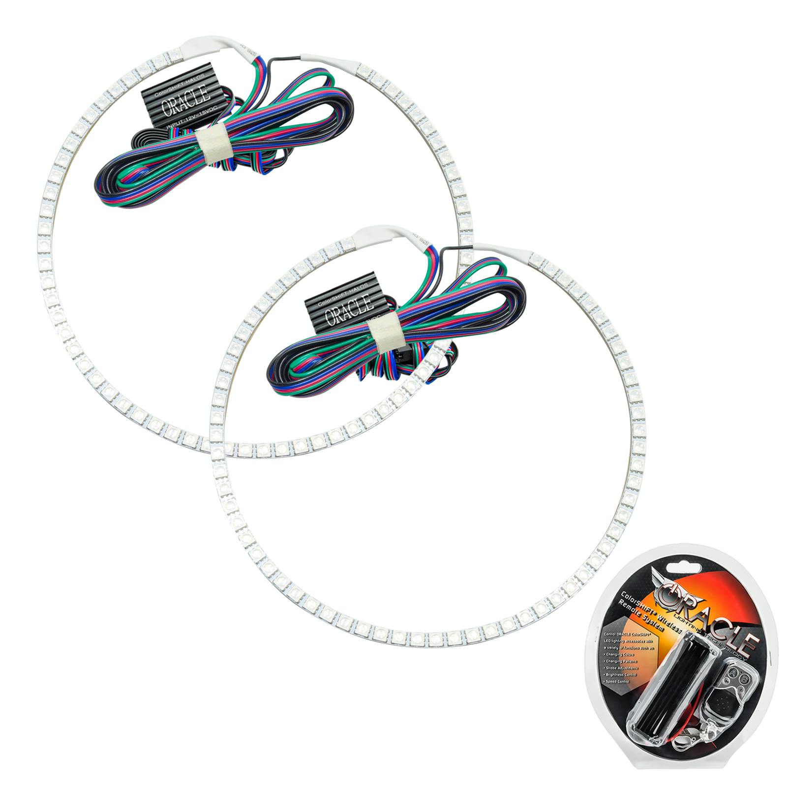 Oracle Lighting 2505-330 2007-2008 Pontiac Solstice HL Halo - CS - w/RF Ctrl