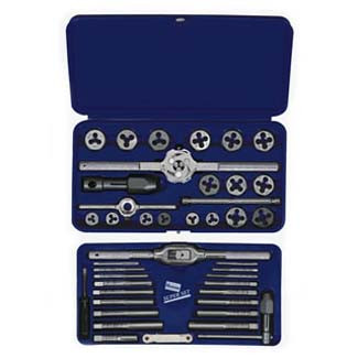 41-pc Metric TapandHex Die Set