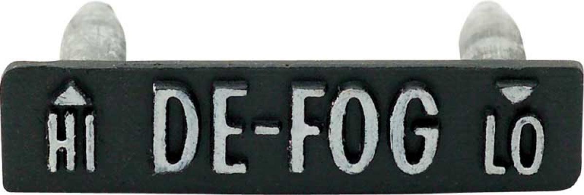 1970-78 Camaro, Dash Rear Window Defogger Bezel