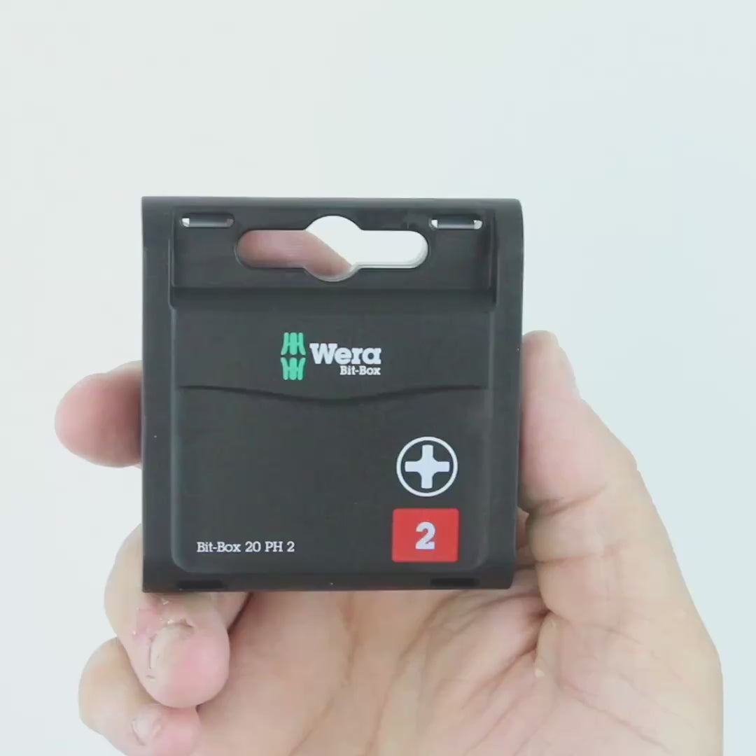 Wera 057750 Bit-Box 20 PH Phillips #2