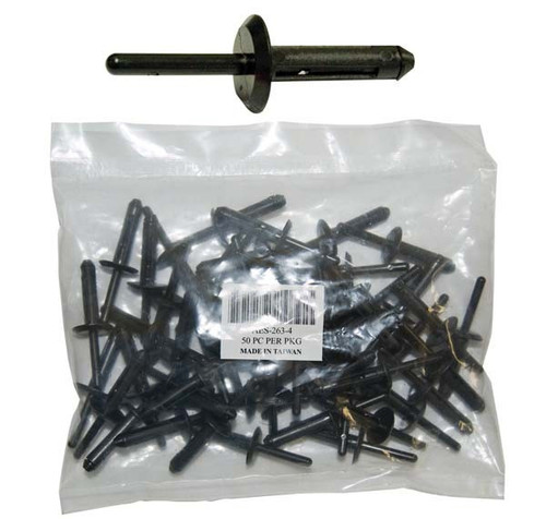 Plastic Rivets (6.3 X 25.2) 263-4
