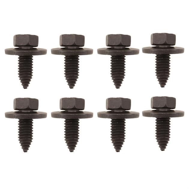 Redline Restomotive 1969-1978 Camaro / Firebird / Chevelle / Nova 8 Piece Hood Hinge Bolt Set