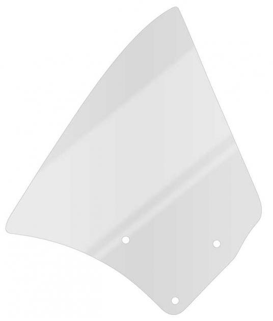 1967-69 Camaro, Firebird, Quarter Window Glass, Coupe, Clear, RH Passenger Side
