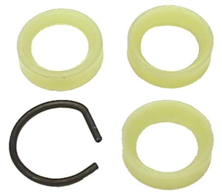 Redline Restomotive 1962-1981 GM Car & Truck Small / Big Block Bellcrank Clutch Bar Seat and Clip Set