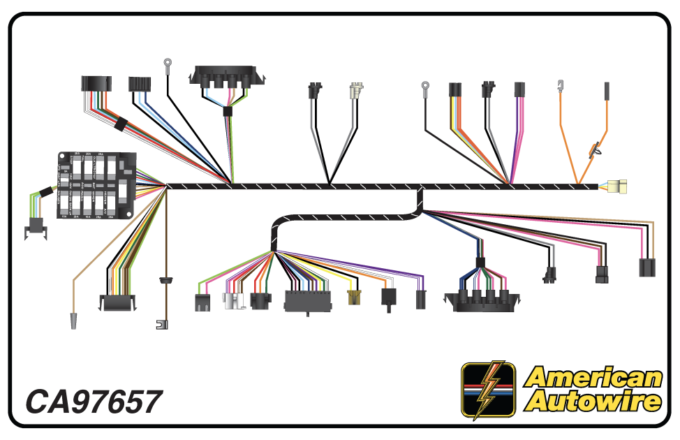 American Autowire 1969 Chevrolet Camaro Dash Harness CA97657