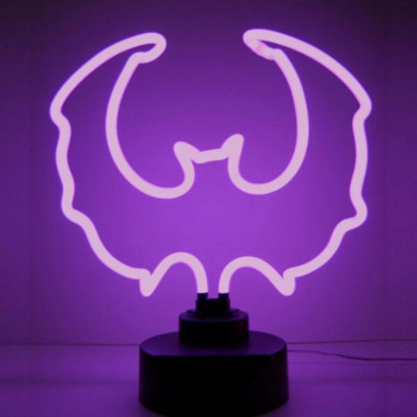 Neonetics 4BATMM Purple Bat Neon Sculpture