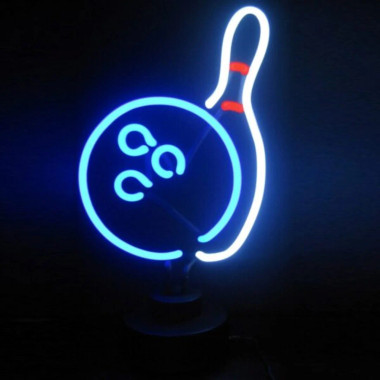 Neonetics 4BOWLX Bowling Neon Sculpture