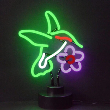 Neonetics 4HUMMX Hummingbird Neon Sculpture