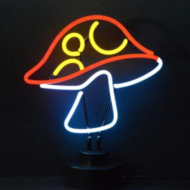 Neonetics 4MSHRM Mushroom Neon Sculpture
