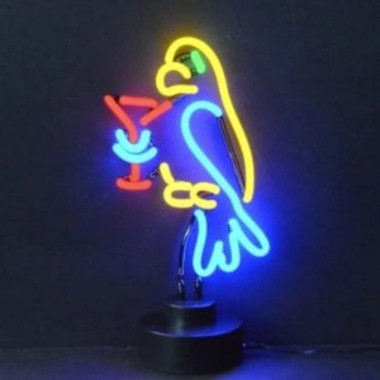 Neonetics 4PARMR Parrot Margarita Neon Sculpture