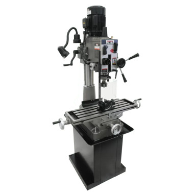 JET Tools JMD-40GH Geared Head Mill/Drill W/Newall DP500 2-Axis DRO