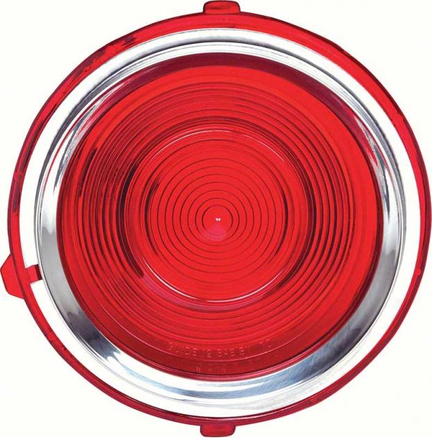 1970-73 Chevrolet Camaro, Tail Light Lens, Standard, except RS Models, LH Drivers Side