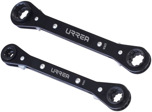 URREA 4 in 1 Metric Ratcheting Wrench Set,1170M