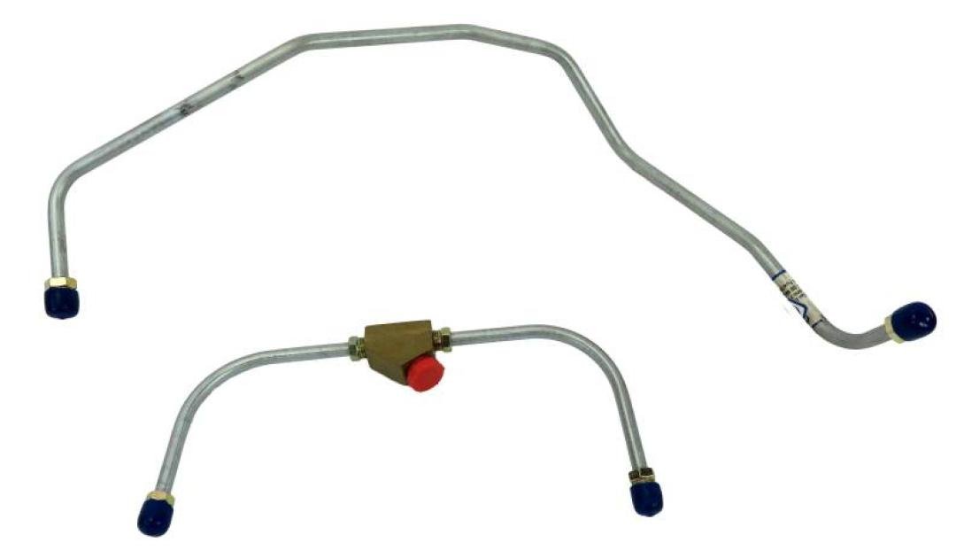 Shafers Classic Reproductions 1969-1972 Chevrolet Camaro Gas Lines (Pump To Carb) GLK226